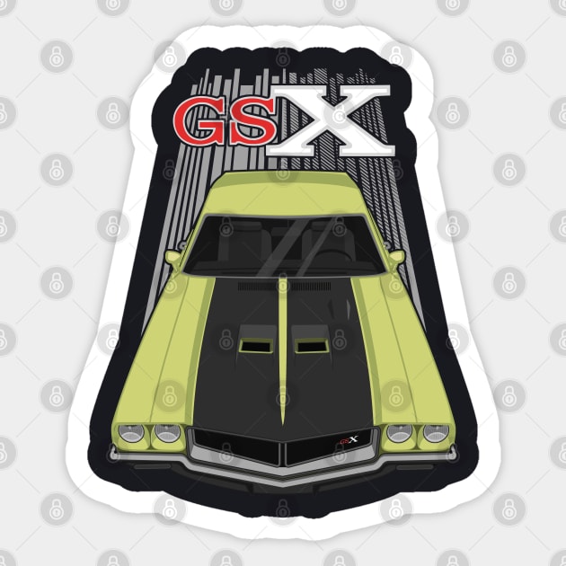 Skylark GSX 2nd gen Bright Yellow Sticker by V8social